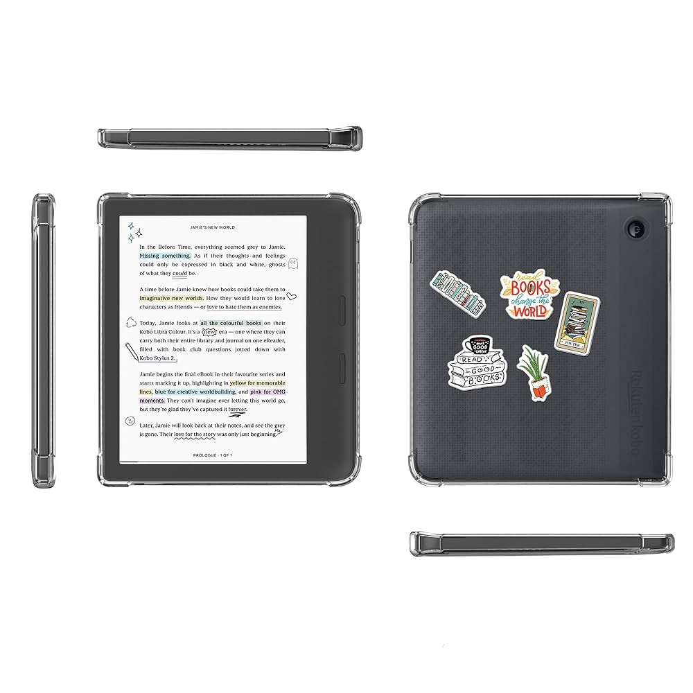 Amazon.com: Clear Case for 7 inch Kobo Libra Colour/Kobo